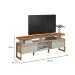 Rack Esmeralda 2 PT Nature e Off White 180 cm