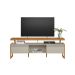 Rack Esmeralda 2 PT Nature e Off White 180 cm