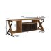 Rack Gamer para TV até 60 Polegadas Linus com LED 2 PT Mel e Preto
