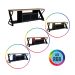 Rack Gamer para TV até 60 Polegadas Linus com LED 2 PT Preto e Mel