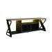 Rack Gamer para TV até 60 Polegadas Linus com LED 2 PT Preto e Mel