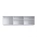 Rack Harry Branco e Mel 180 cm