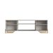 Rack Industrial Grille 2 Portas Arenas e Dourado 183 cm