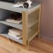 Rack Industrial Grille Arenas e Dourado 183 cm