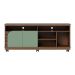 Rack Jurerê 2 PT Amêndoa e Hortelã 150 cm