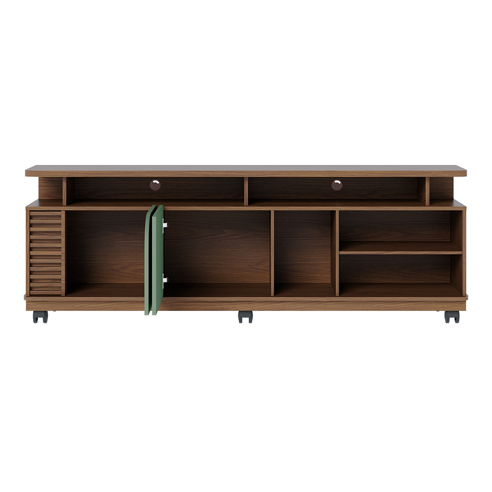 Rack Jurerê 2 PT Amêndoa e Hortelã 180 cm
