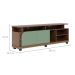 Rack Jurerê 2 PT Amêndoa e Hortelã 180 cm