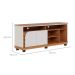 Rack Jurerê 2 PT Freijó e Off White 150 cm