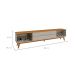 Rack Limit Gianduia e Nature 181 cm