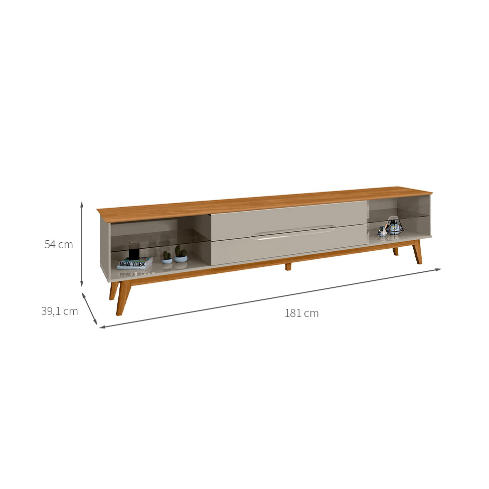 Rack Limit Gianduia e Nature 181 cm