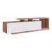 Rack Linea 2 PT Montana e Branco 162 cm