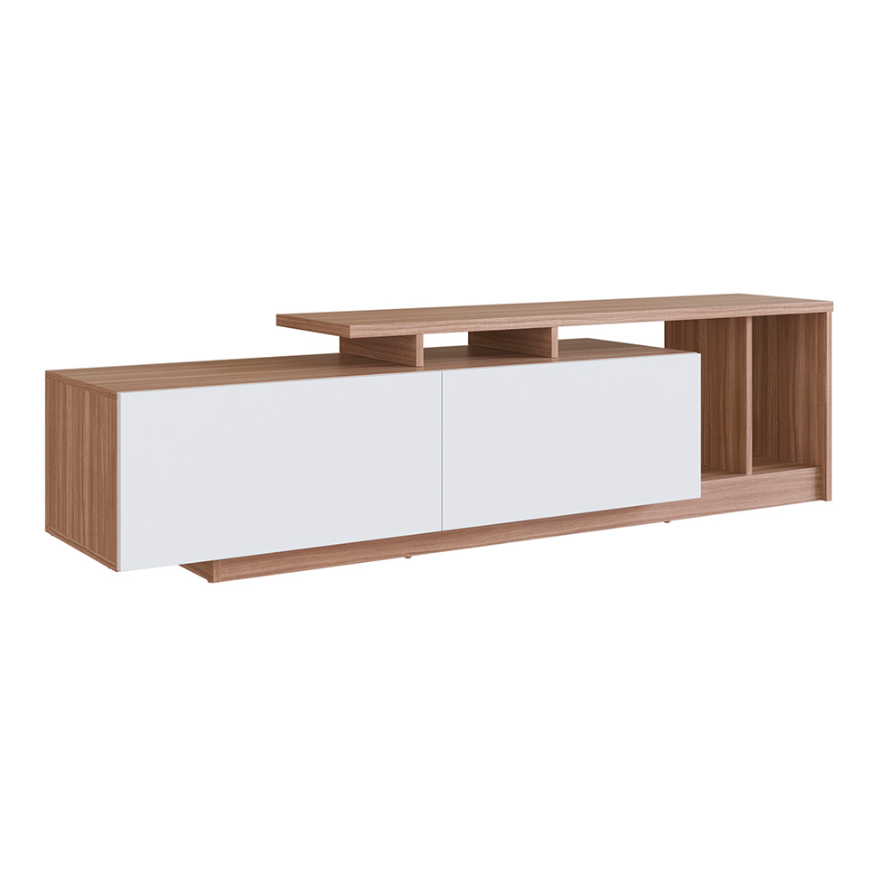 Rack Linea 2 PT Montana e Branco 162 cm