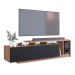 Rack Linea 2 PT Montana e Preto 162 cm