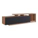 Rack Linea 2 PT Montana e Preto 162 cm