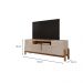 Rack Lizz 4 PT Off White e Cedro 170 cm
