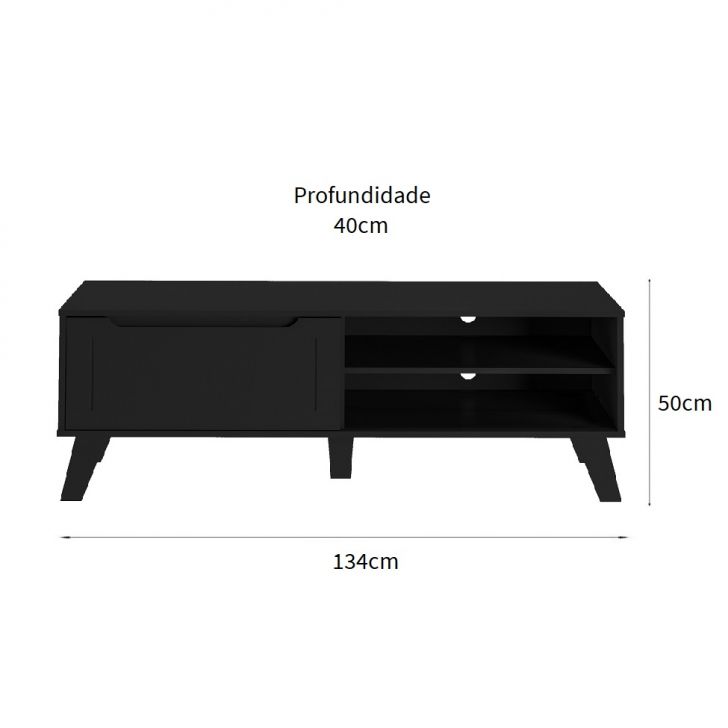 Ladder Rack Lotus Rack Lotus 1 PT Preto 134 cm