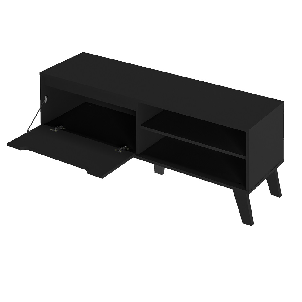 Rack Lotus 1 PT Preto 134 cm