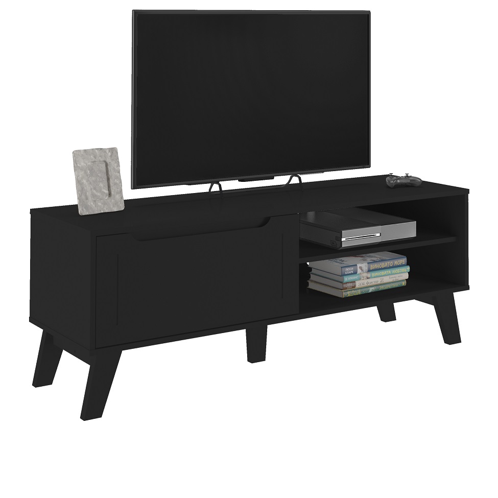 Rack Lotus 1 PT Preto 134 cm