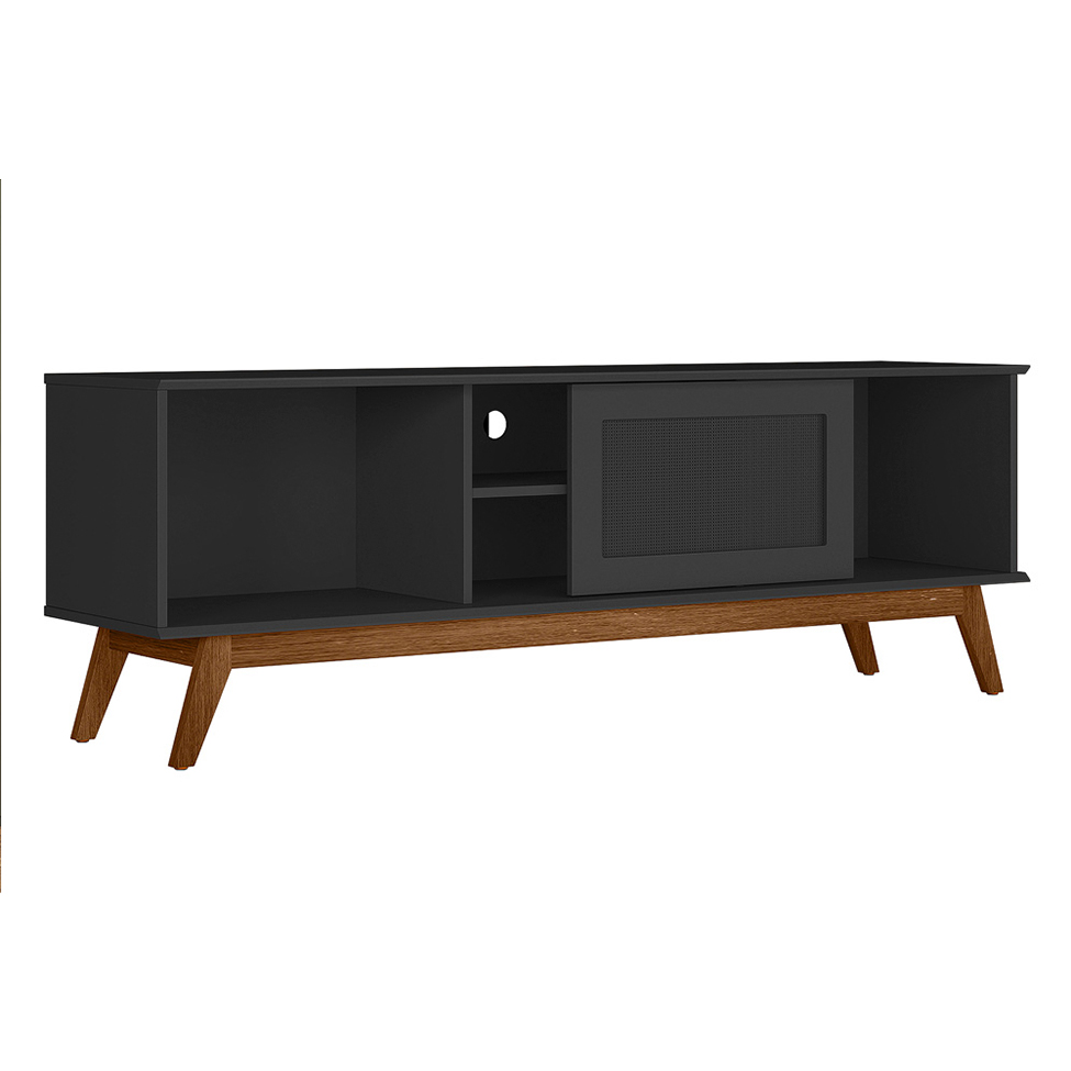 Rack Panamá 1 PT Preto 162 cm