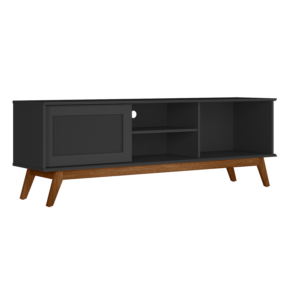Rack Panamá 1 PT Preto 162 cm