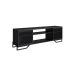 Rack Paricel 2 PT Preto 183 cm