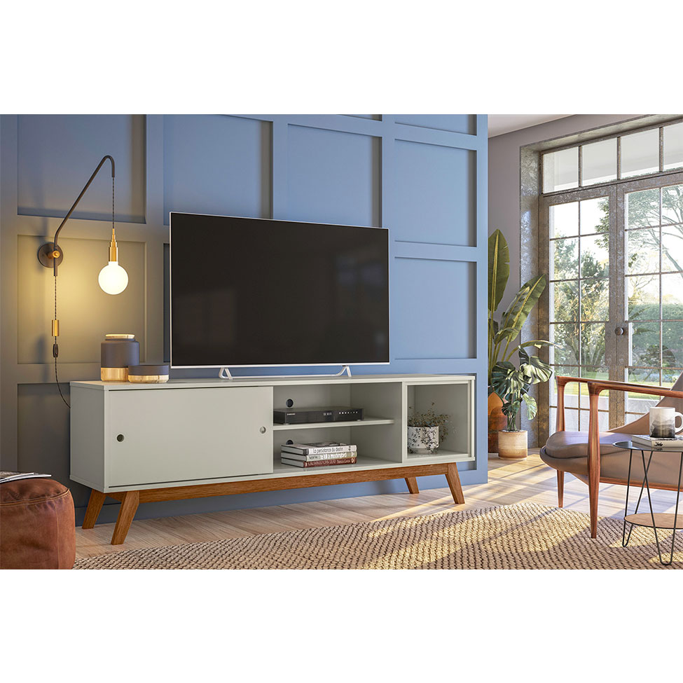 Rack Retrô Malibu Off White 162 cm