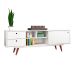 Rack Retrô Weimar Branco 162 cm