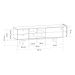 Rack Retrô Weimar Branco 162 cm
