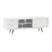Rack Retrô Weimar Branco 162 cm