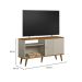 Rack Rubi 1 PT Nature e Off White 120 cm