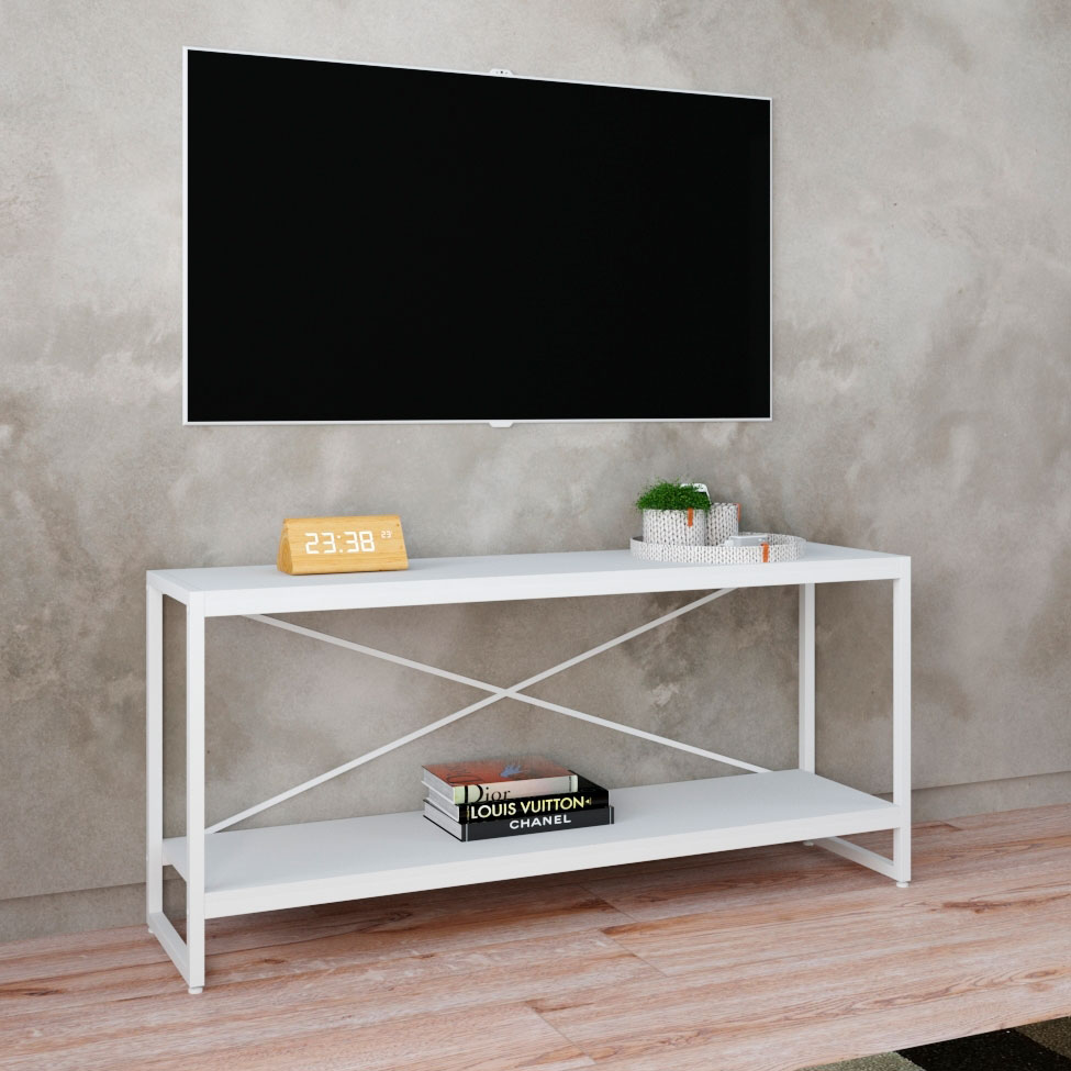 Rack Studio Branco 120 cm