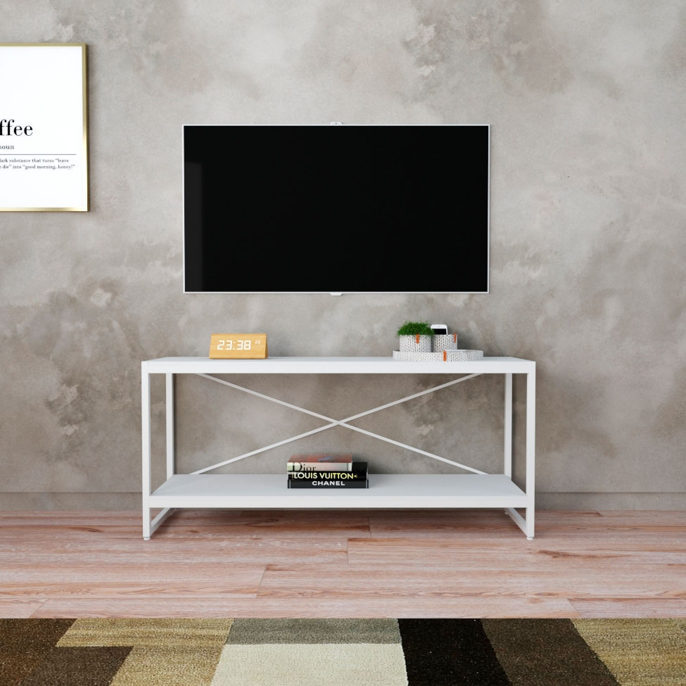 Rack Studio Branco 120 cm