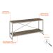 Rack Studio Carvalho e Branco 120 cm