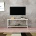 Rack Studio Carvalho e Branco 120 cm