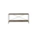 Rack Studio Carvalho e Branco 120 cm