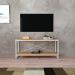 Rack Studio Mel e Branco 120 cm