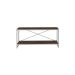 Rack Studio Nogal e Branco 120 cm
