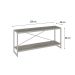 Rack Studio Snow e Branco 120 cm