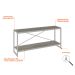 Rack Studio Snow e Branco 120 cm