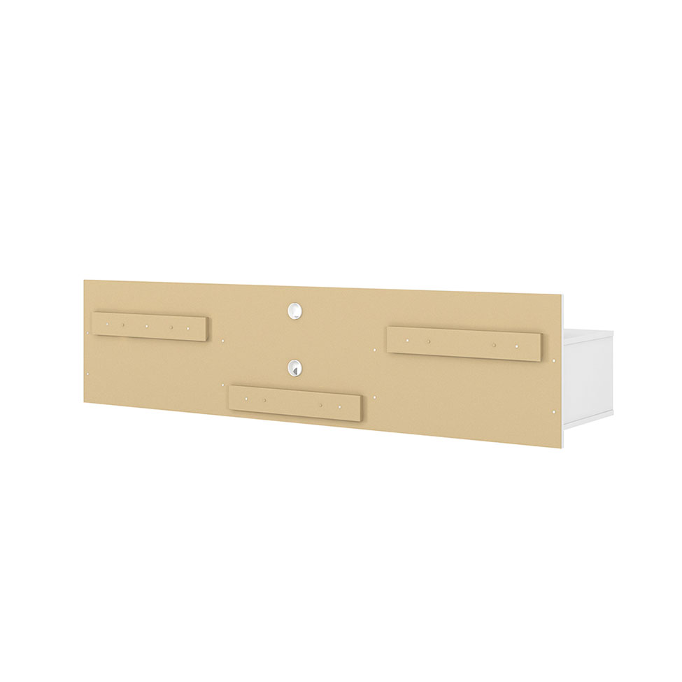 Rack Suspenso Renna Branco 162 cm