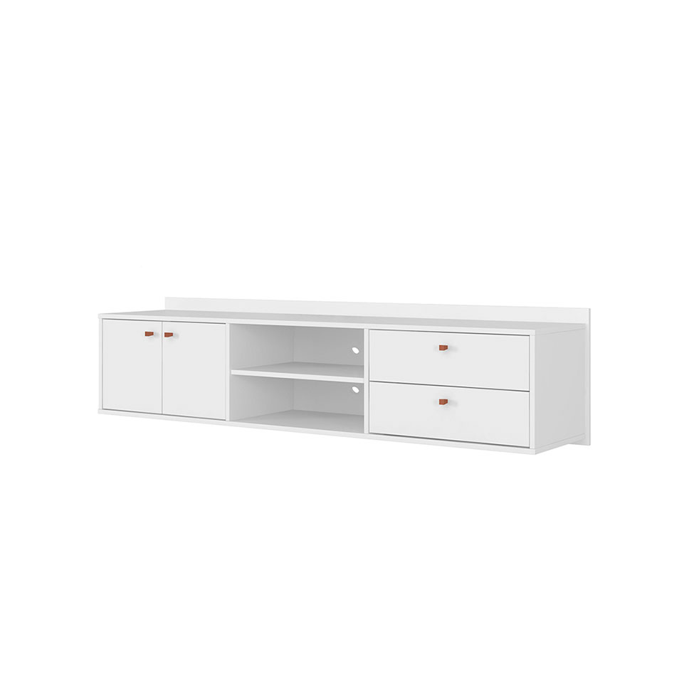 Rack Suspenso Torrens Branco 162 cm