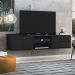 Rack Suspenso Torrens Preto 162 cm