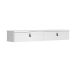 Rack Suspenso para TV até 50 Polegadas Line 2 Portas Branco 135 cm