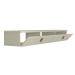 Rack Suspenso para TV até 55 Polegadas Line 2 Portas Off White 160 cm
