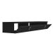Rack Suspenso para TV até 55 Polegadas Line 2 Portas Preto 160 cm