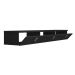 Rack Suspenso para TV até 65 Polegadas Line 3 Portas Preto 180 cm