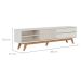 Rack Veneza 1 PT 2 GV Off White 200 cm