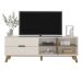 Rack Verona 2 GV Off White e Pinho 180 cm