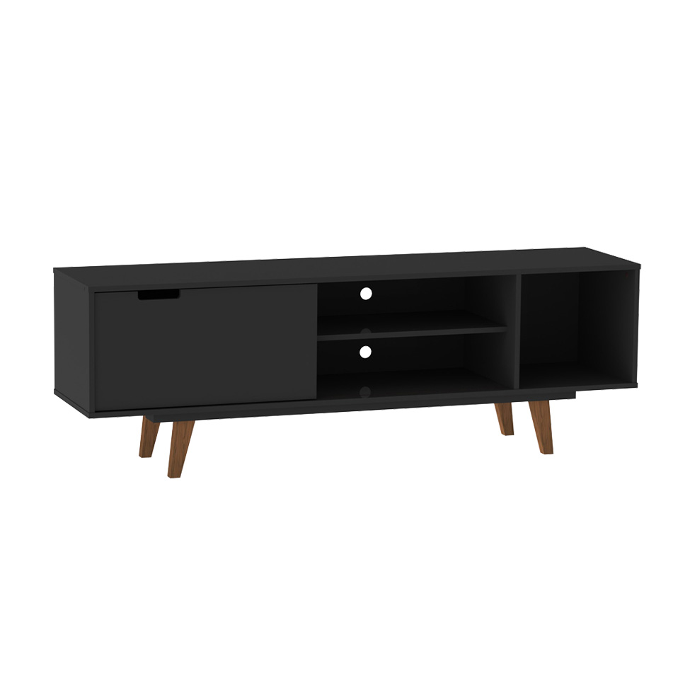 Rack Vintage Óregon Preto 162 cm
