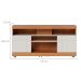 Rack Yara 2 PT Freijó e Off White 136 cm